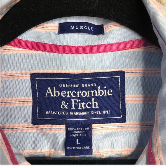 Abercrombie & Fitch button up men’s top - Picture 6 of 8